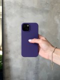 Чохол Silicone case з відкритою камерою на iPhone 13 Mini Amethyst (21)