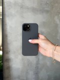 Чохол Silicone case з відкритою камерою на iPhone 13 Mini Graphite (24)