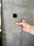 Чохол Silicone case з відкритою камерою на iPhone 13 Mini Pebble (14)