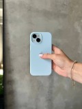 Чохол Silicone case з відкритою камерою на iPhone 13 Mini Sky Blue (33)