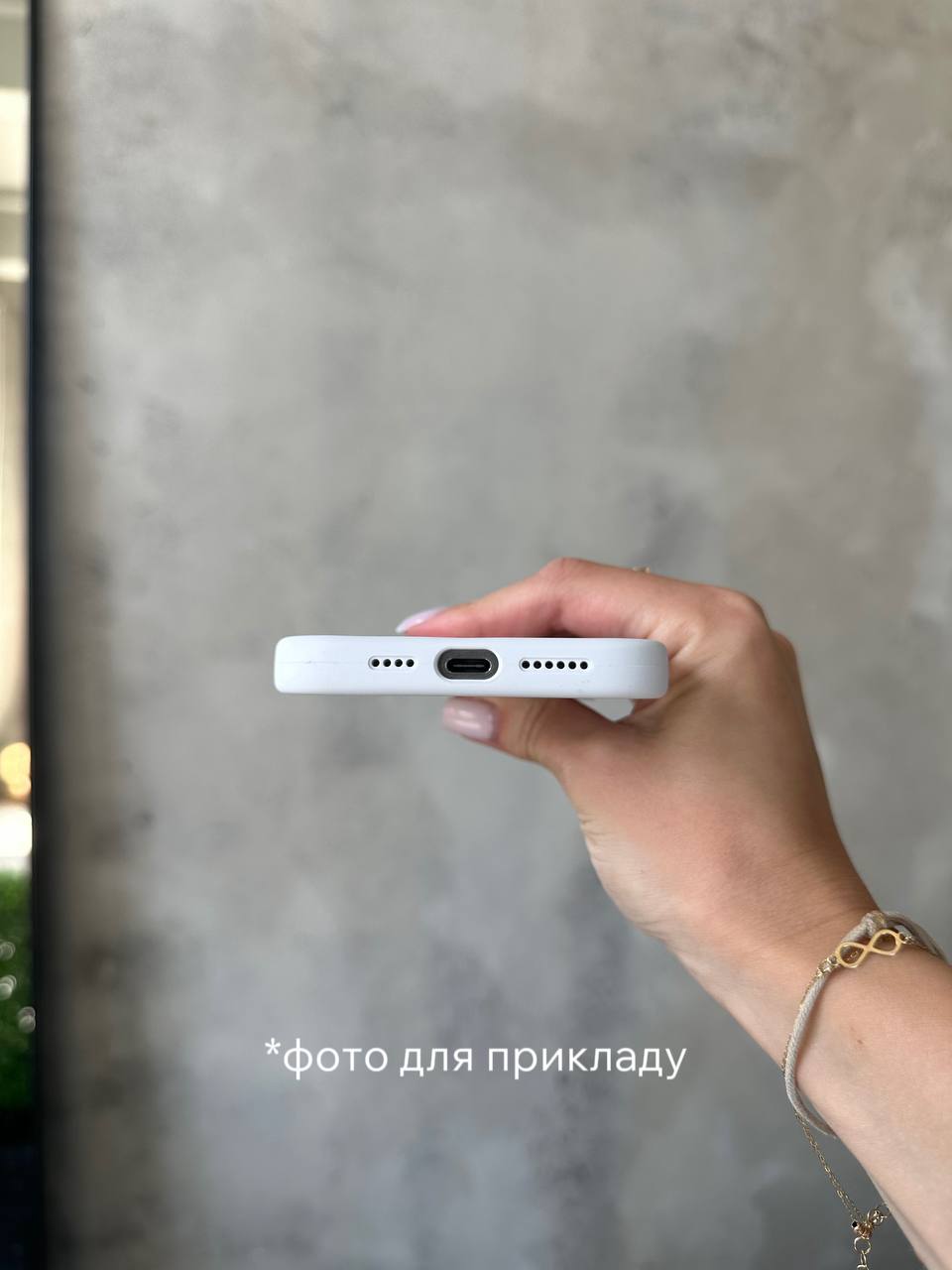 Чехол Silicone case с открытой камерой на iPhone 15 Pro Max Cocoa (22)