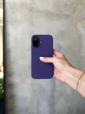 Чохол Silicone case з відкритою камерою на iPhone 16 Amethyst (21)