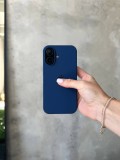 Чохол Silicone case з відкритою камерою на iPhone 16 Deep Navy (30)