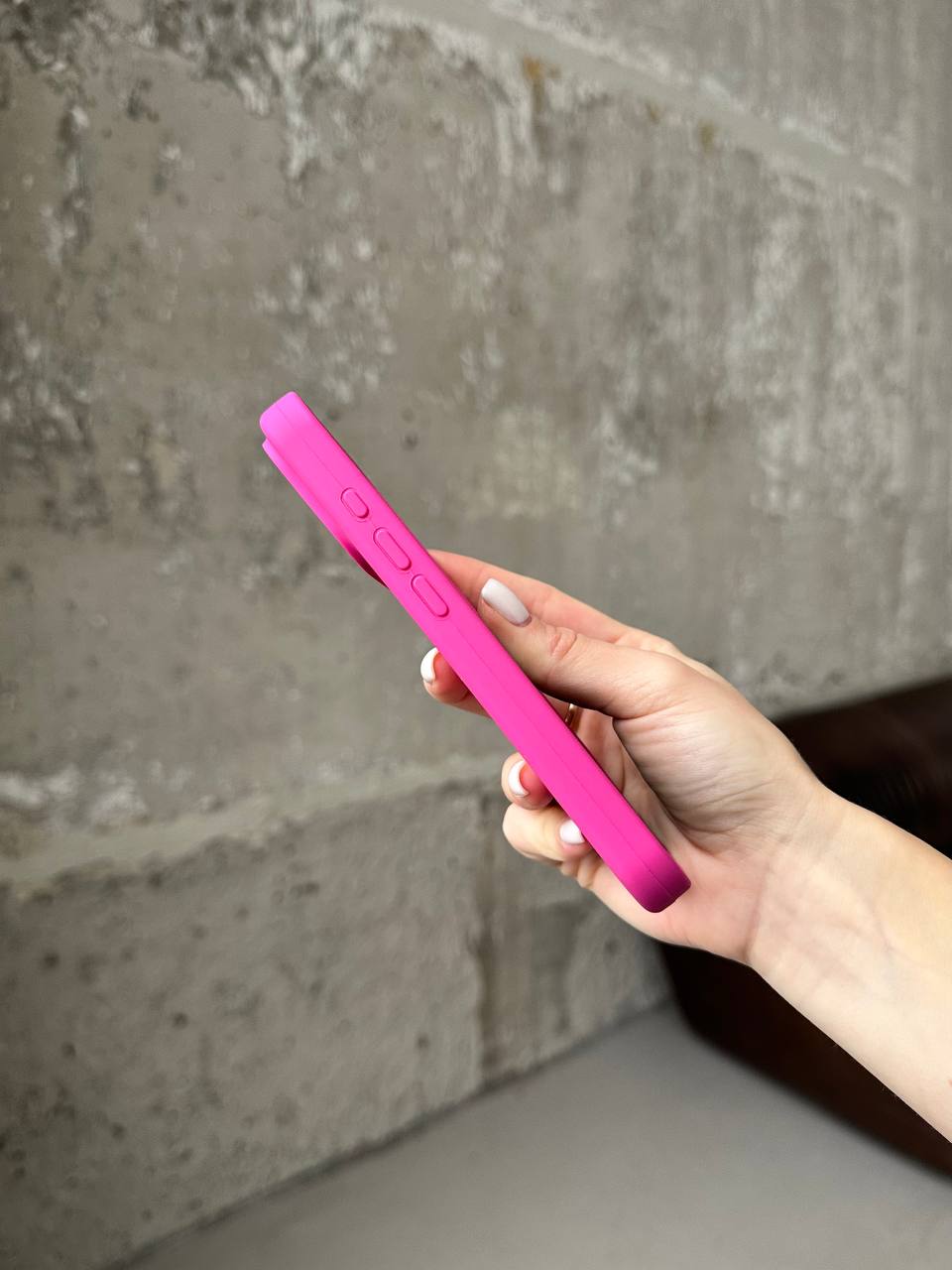 Чохол Silicone case з відкритою камерою на iPhone 17 Pro Max Dragon Fruit (13)