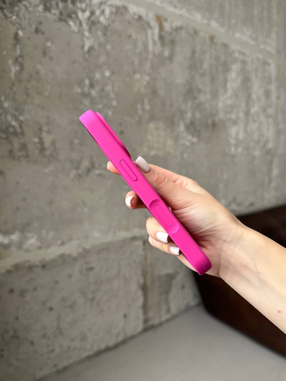 Чохол Silicone case з відкритою камерою на iPhone 17 Pro Max Dragon Fruit (13)