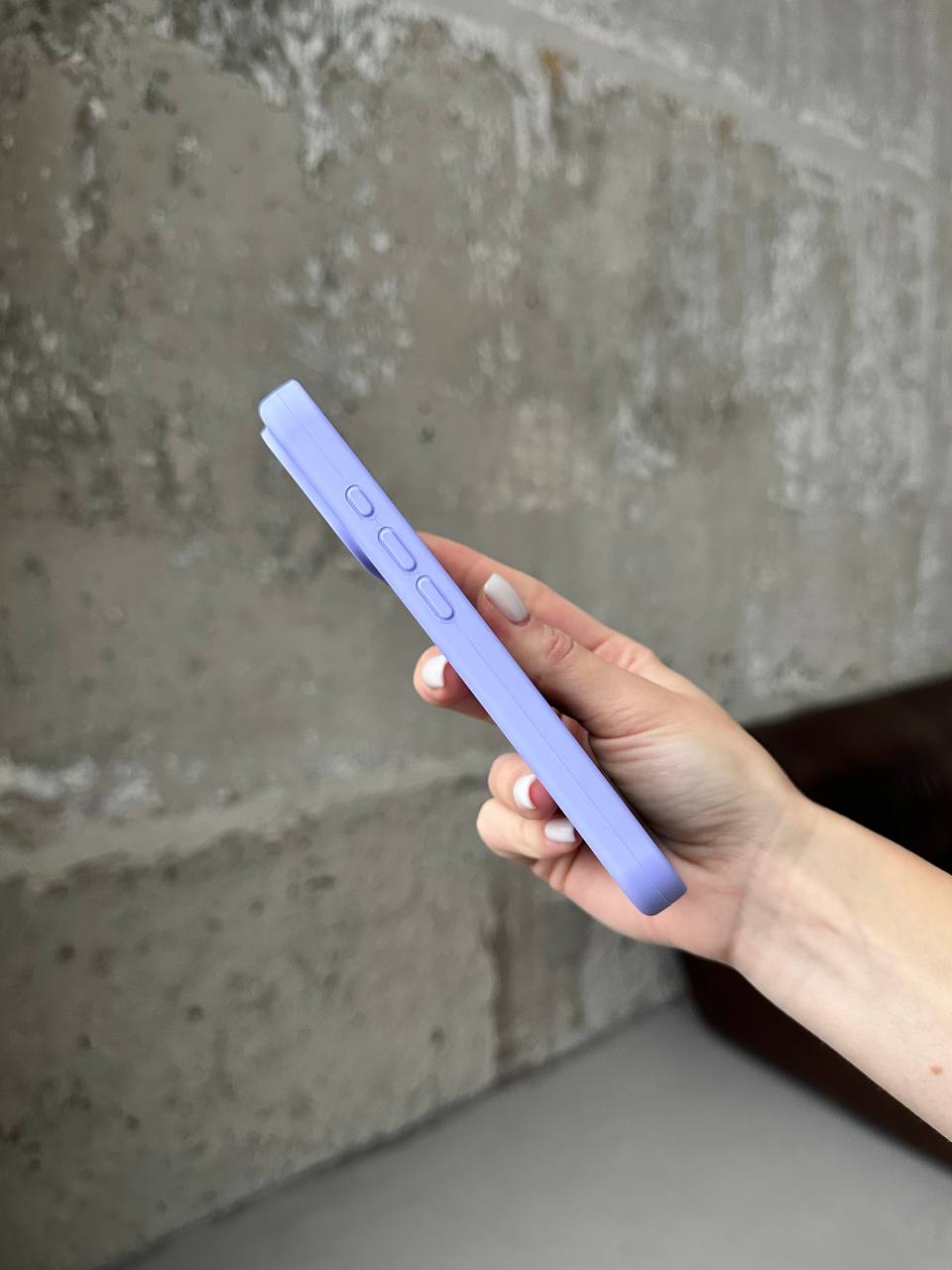 Чохол Silicone case з відкритою камерою на iPhone 17 Pro Max Elegant Purple (23)