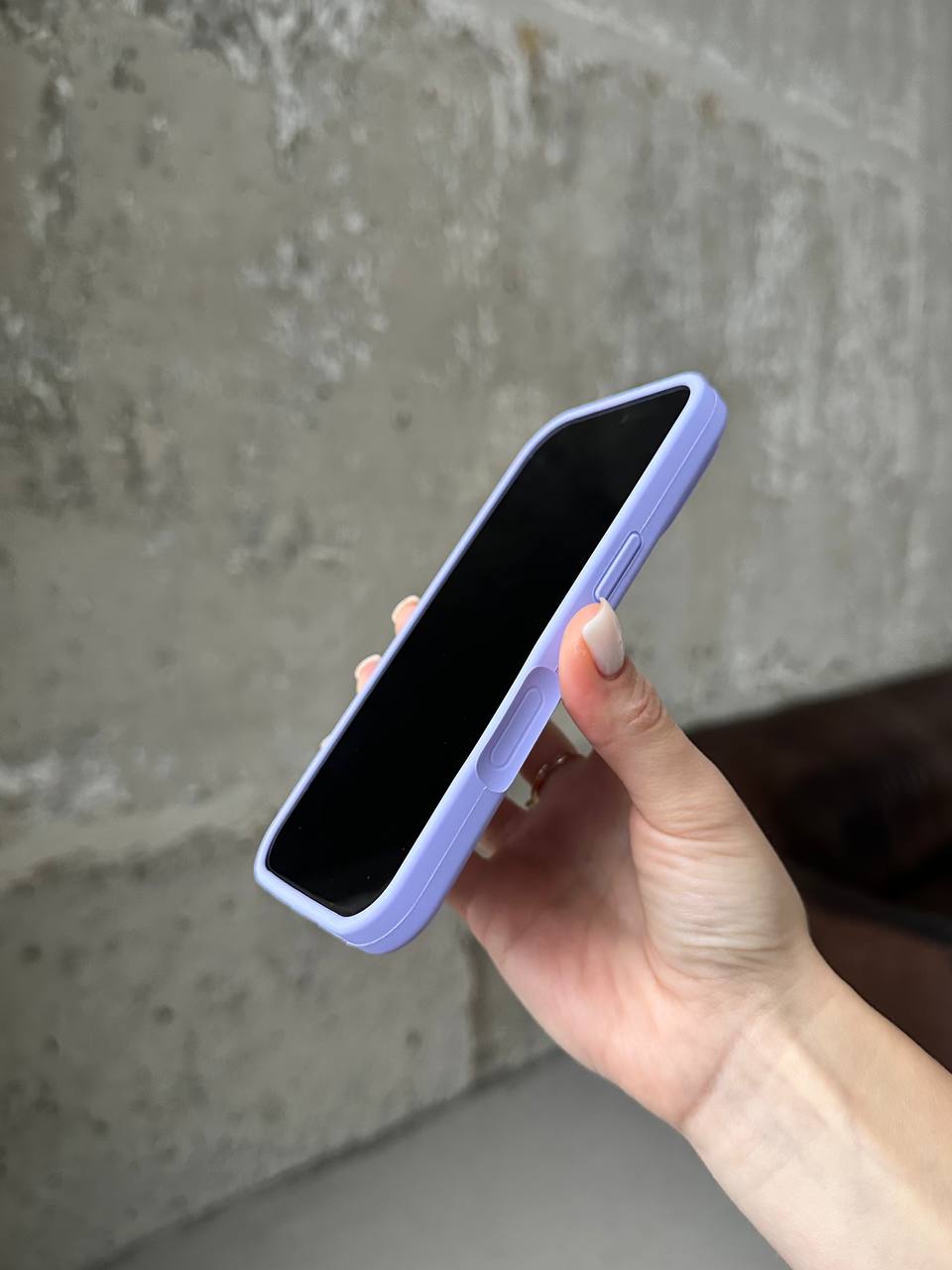 Чохол Silicone case з відкритою камерою на iPhone 17 Pro Max Elegant Purple (23)