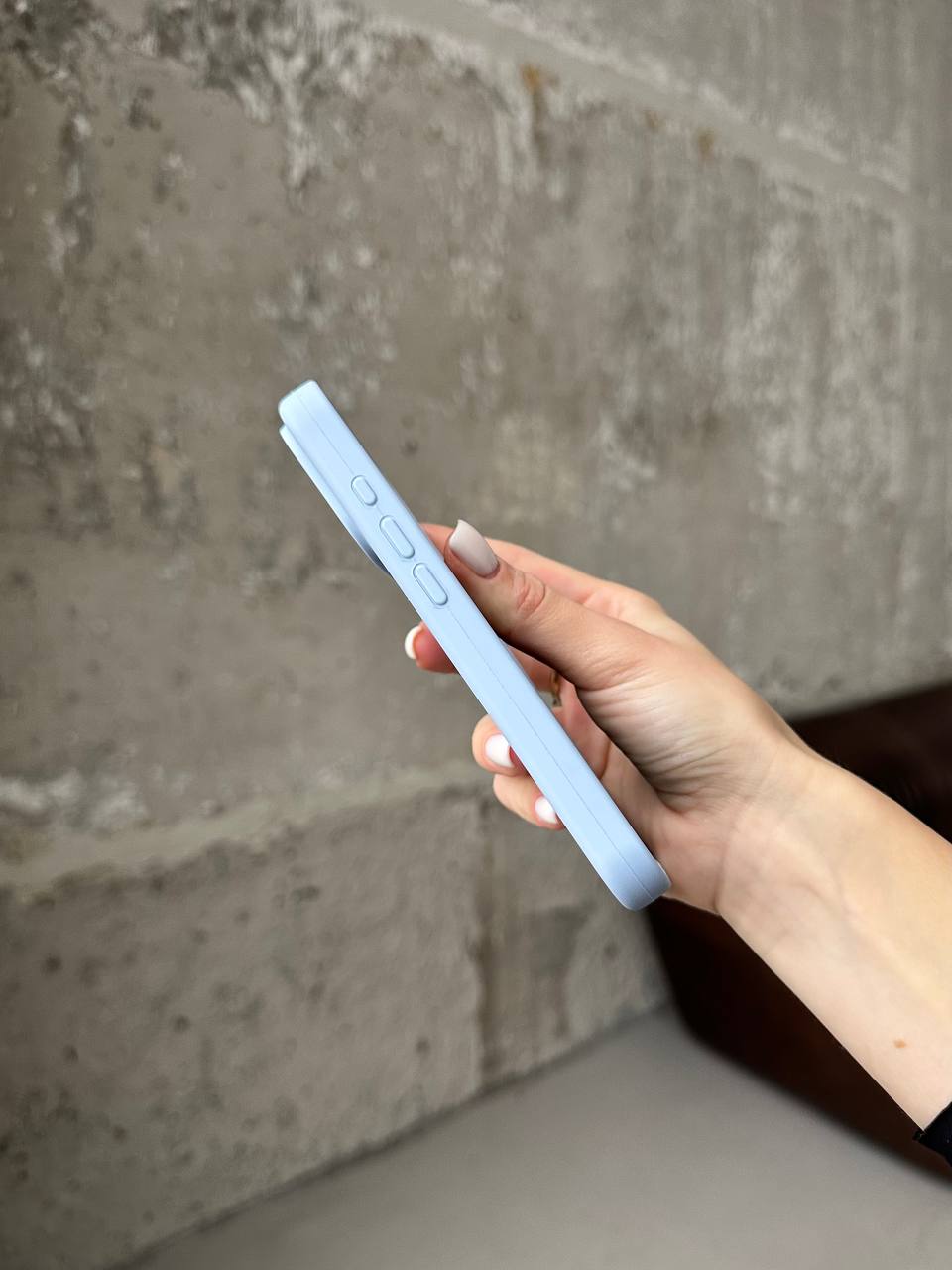 Чохол Silicone case з відкритою камерою на iPhone 17 Pro Max Lilac (05)