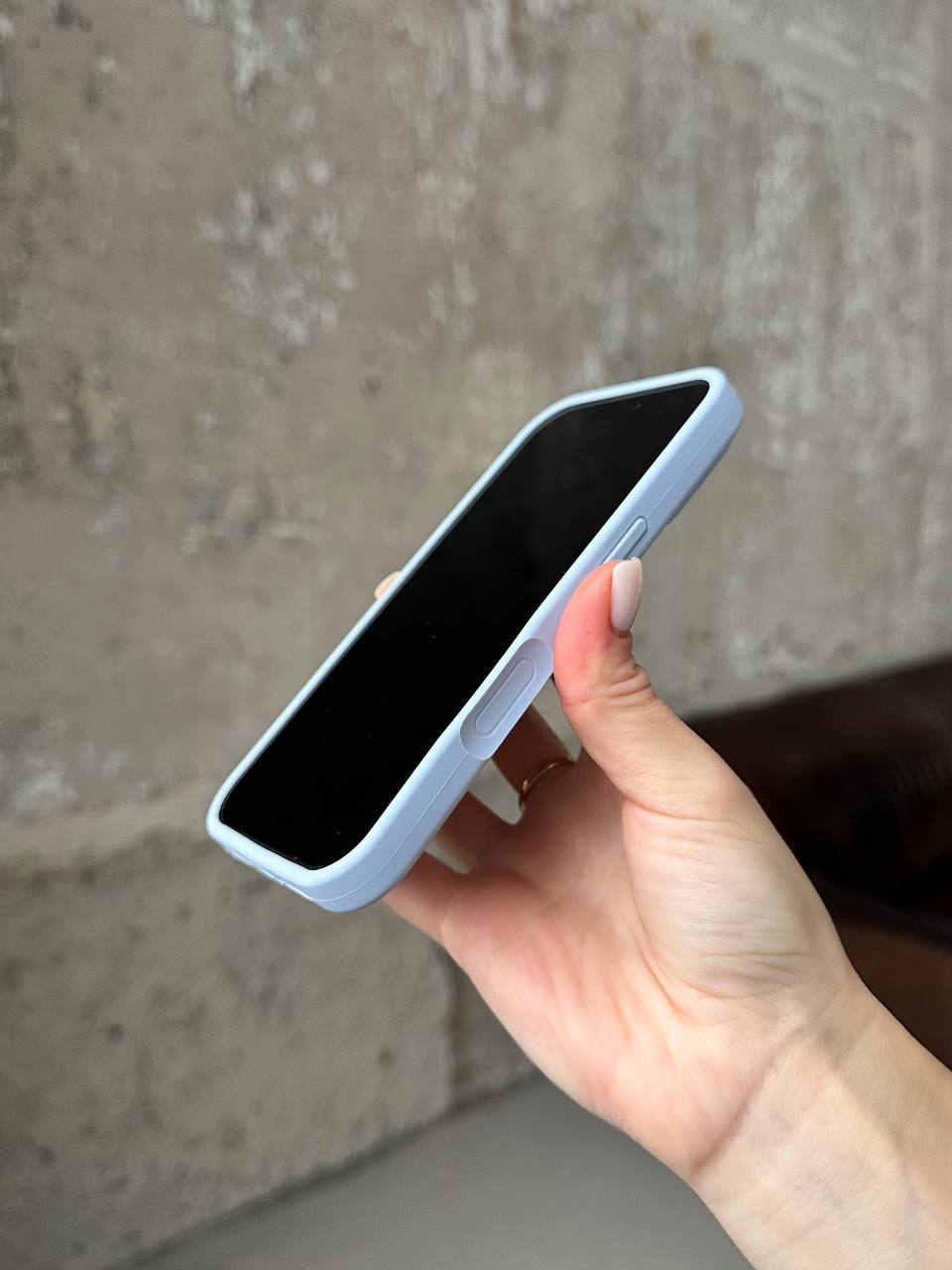 Чохол Silicone case з відкритою камерою на iPhone 17 Pro Max Lilac (05)