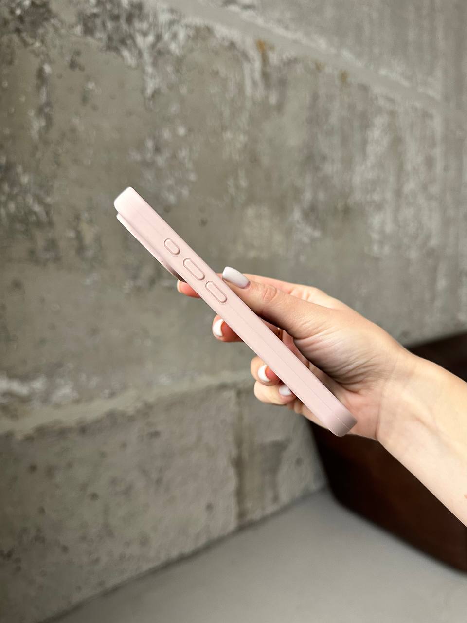 Чохол Silicone case з відкритою камерою на iPhone 17 Pro Max Pink Sand (26)