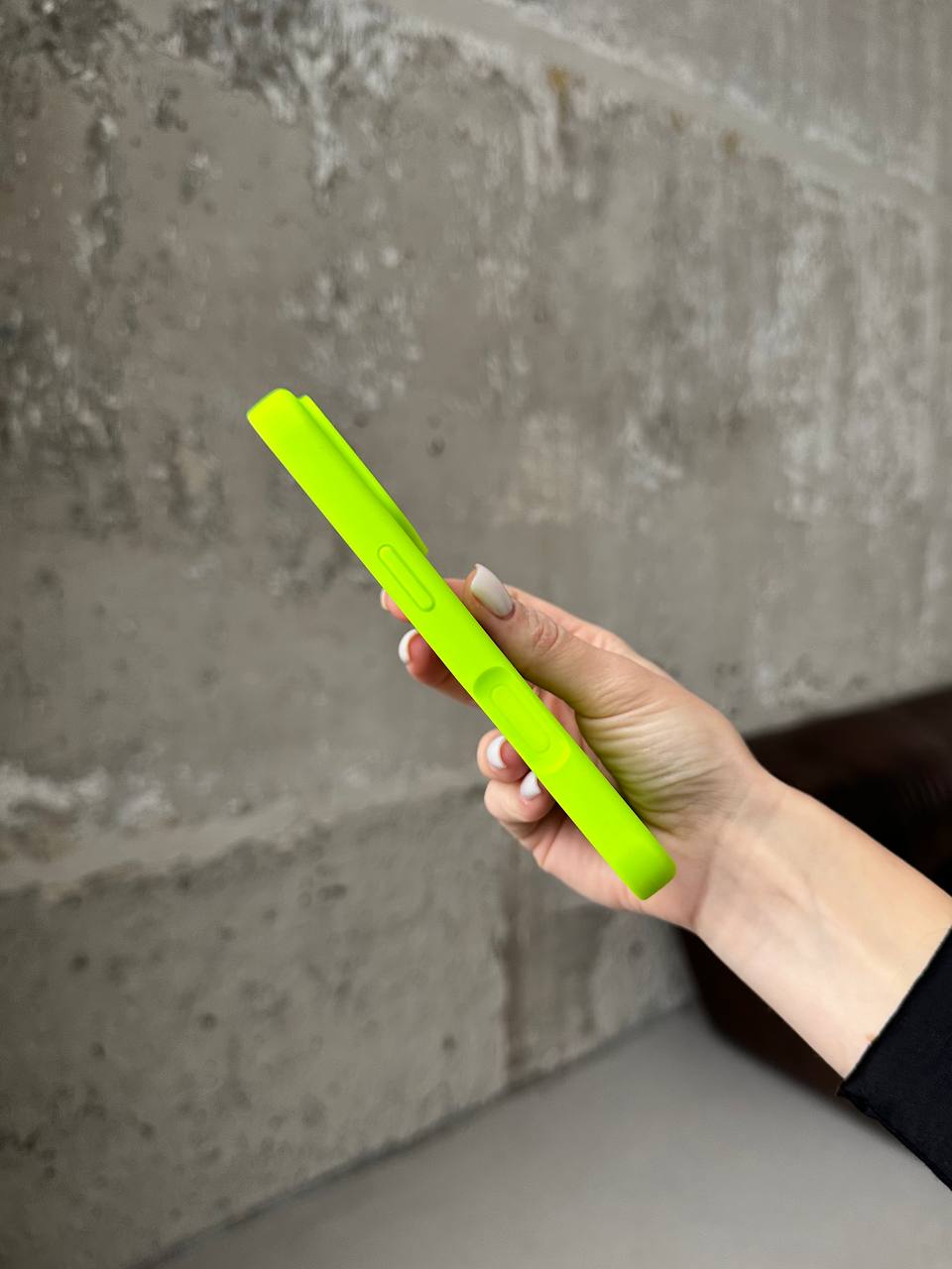 Чохол Silicone case з відкритою камерою на iPhone 17 Pro Max Shiny Green (34)
