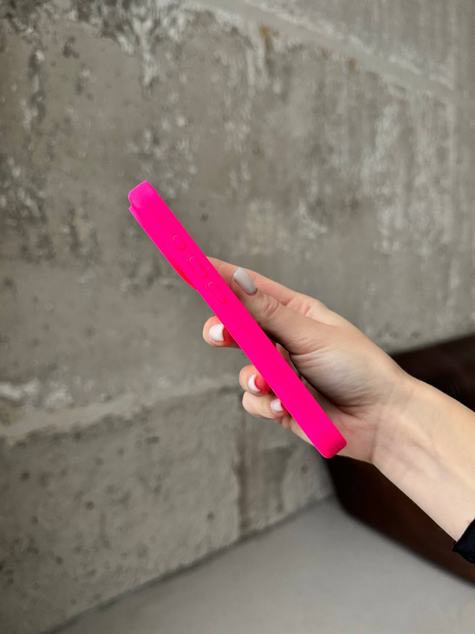 Чохол Silicone case з відкритою камерою на iPhone 17 Pro Max Shiny Pink (35)