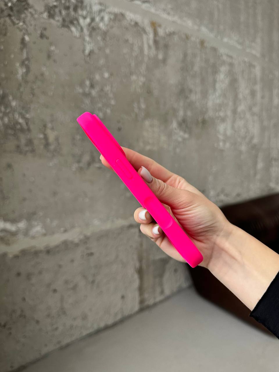 Чохол Silicone case з відкритою камерою на iPhone 17 Pro Max Shiny Pink (35)