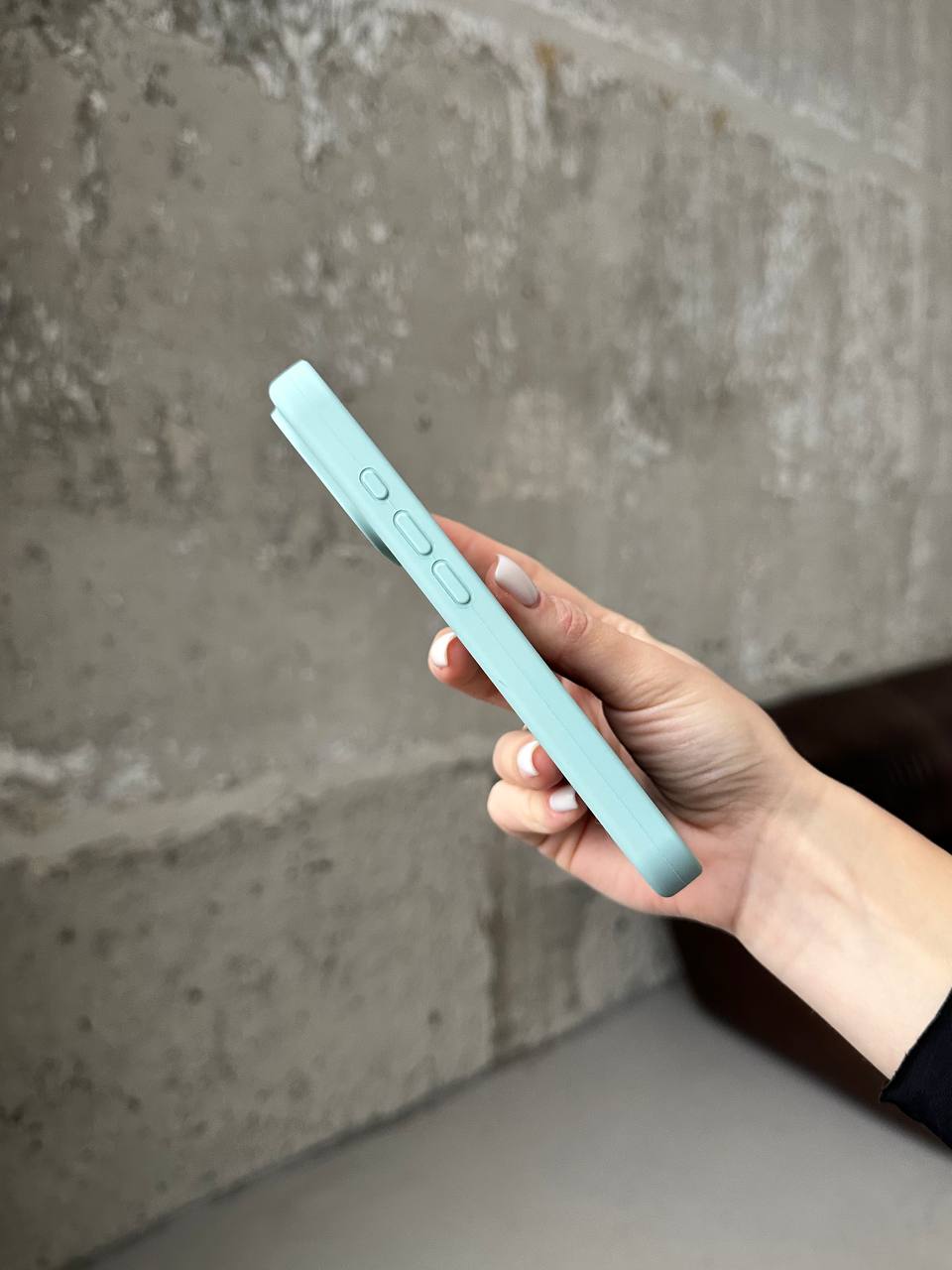 Чохол Silicone case з відкритою камерою на iPhone 17 Pro Max Turquoise (31)