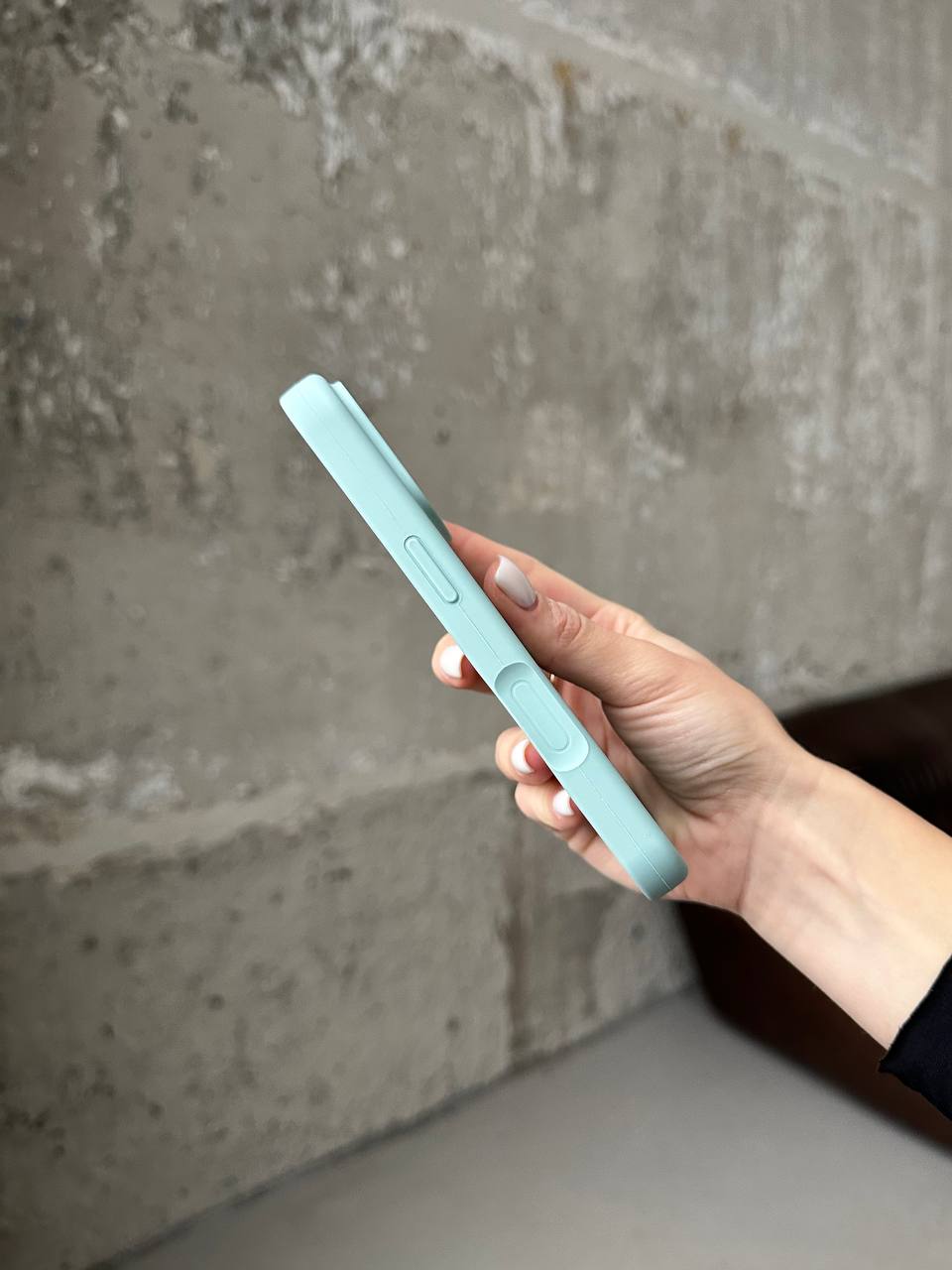 Чохол Silicone case з відкритою камерою на iPhone 17 Pro Max Turquoise (31)