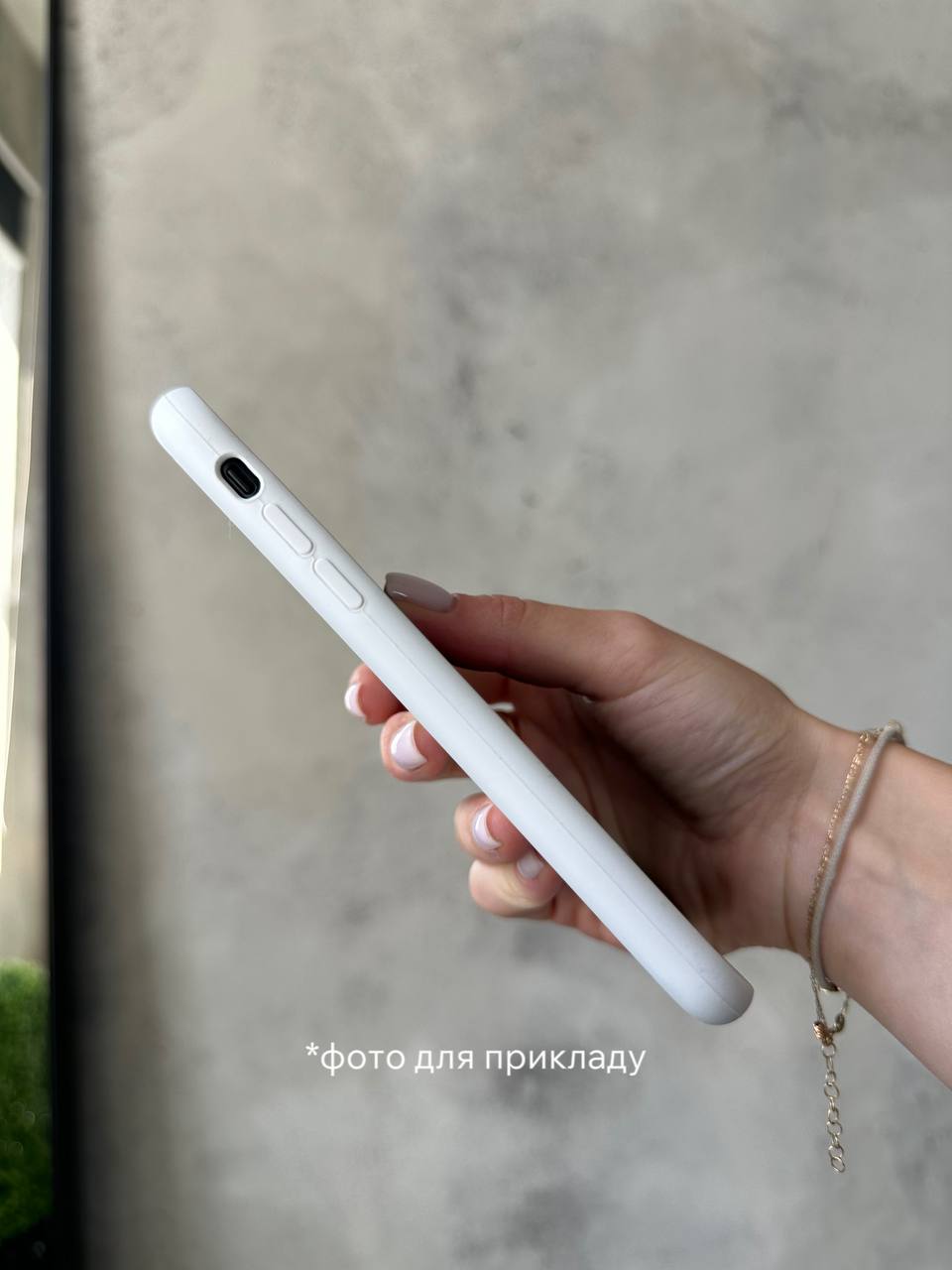 Чохол Silicone case з відкритою камерою на iPhone 7+ / 8+ Blueberry (20)
