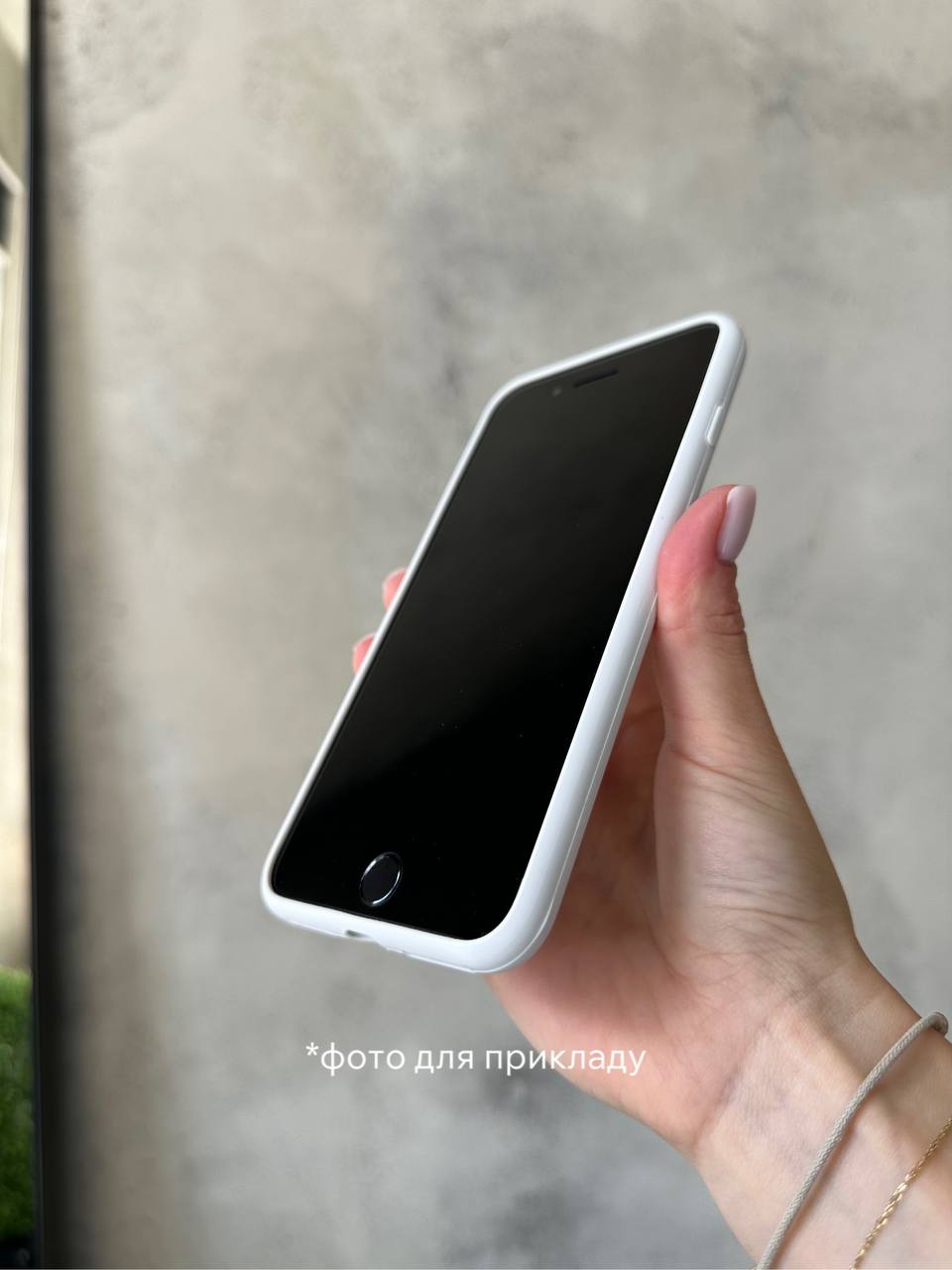 Чохол Silicone case з відкритою камерою на iPhone 7+ / 8+ Blueberry (20)