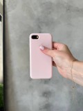 Чохол Silicone case з відкритою камерою на iPhone 7/8 Chalk Pink (27)