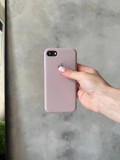 Чохол Silicone case з відкритою камерою на iPhone 7/8 Lavander (08)