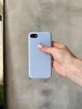 Чохол Silicone case з відкритою камерою на iPhone 7/8 Lilac (05)