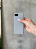 Чохол Silicone case з відкритою камерою на iPhone 7/8 Mist Blue (19)