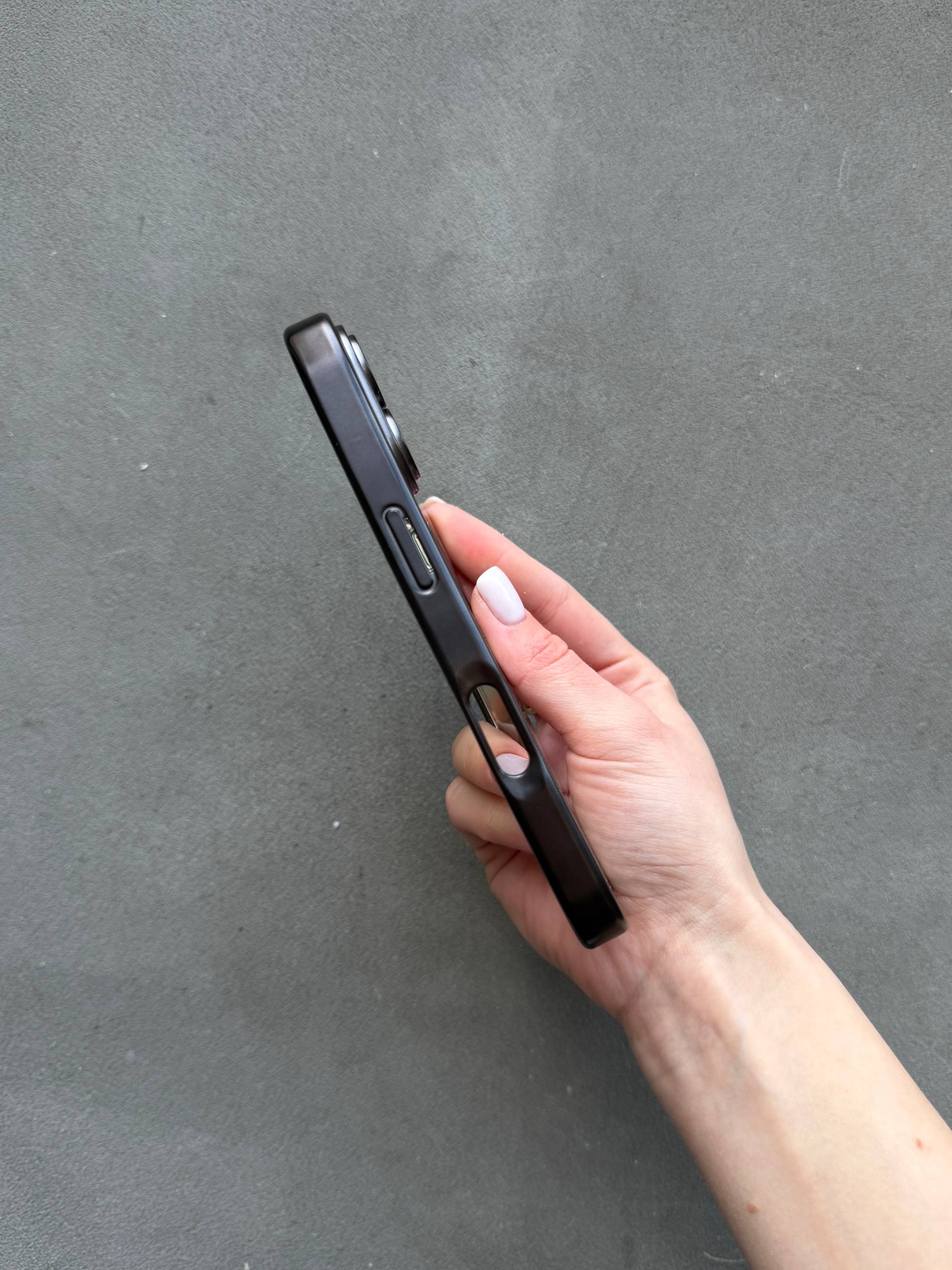 Чохол кольоровий Shining case з Magsafe на iPhone 17 Black