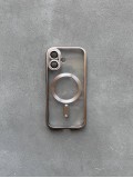 Чохол кольоровий Shining case з Magsafe на iPhone 17 Titan