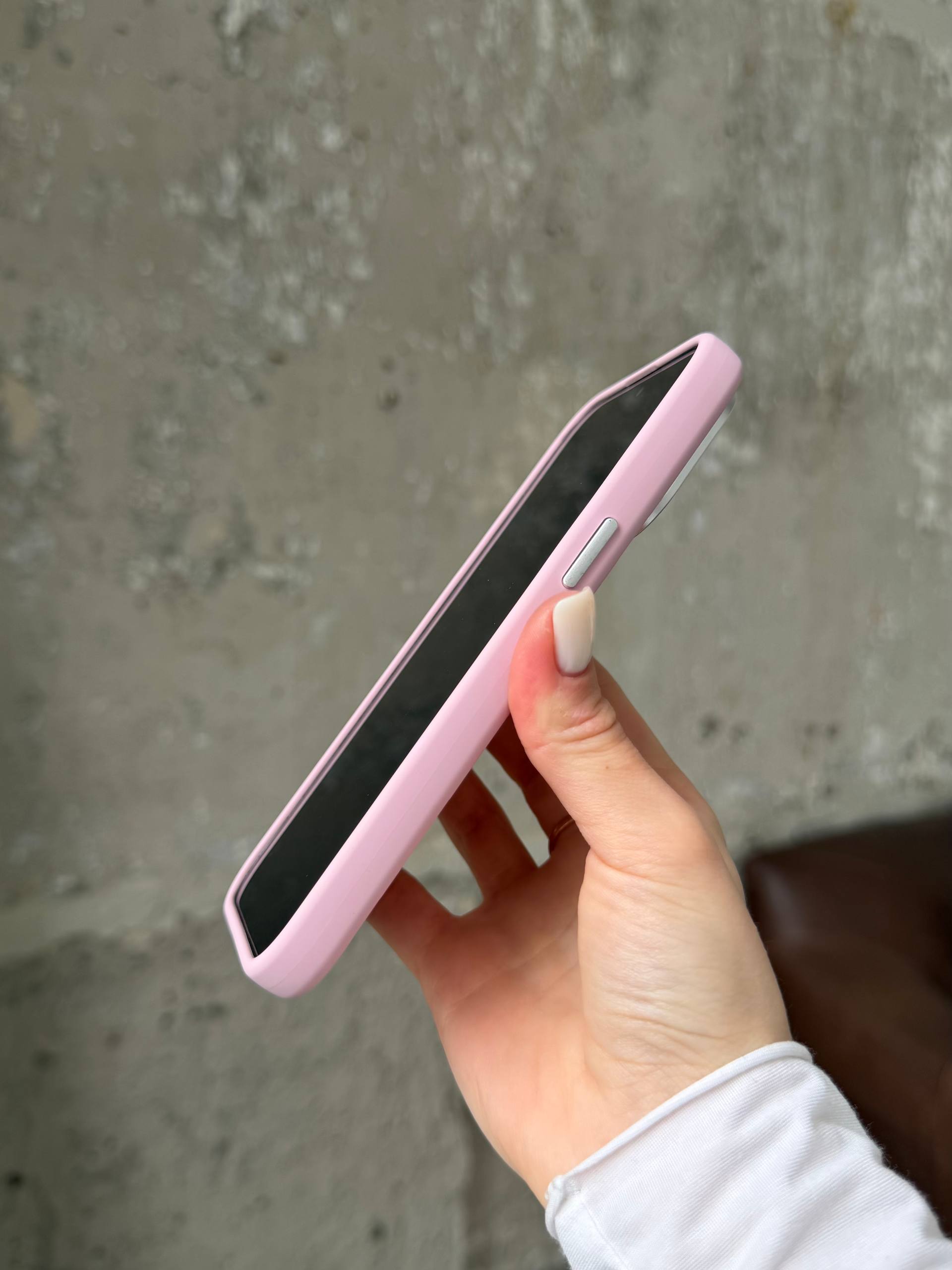 Чохол Flower Silicone Case з Magsafe на iPhone 16 Pro Pink (01)