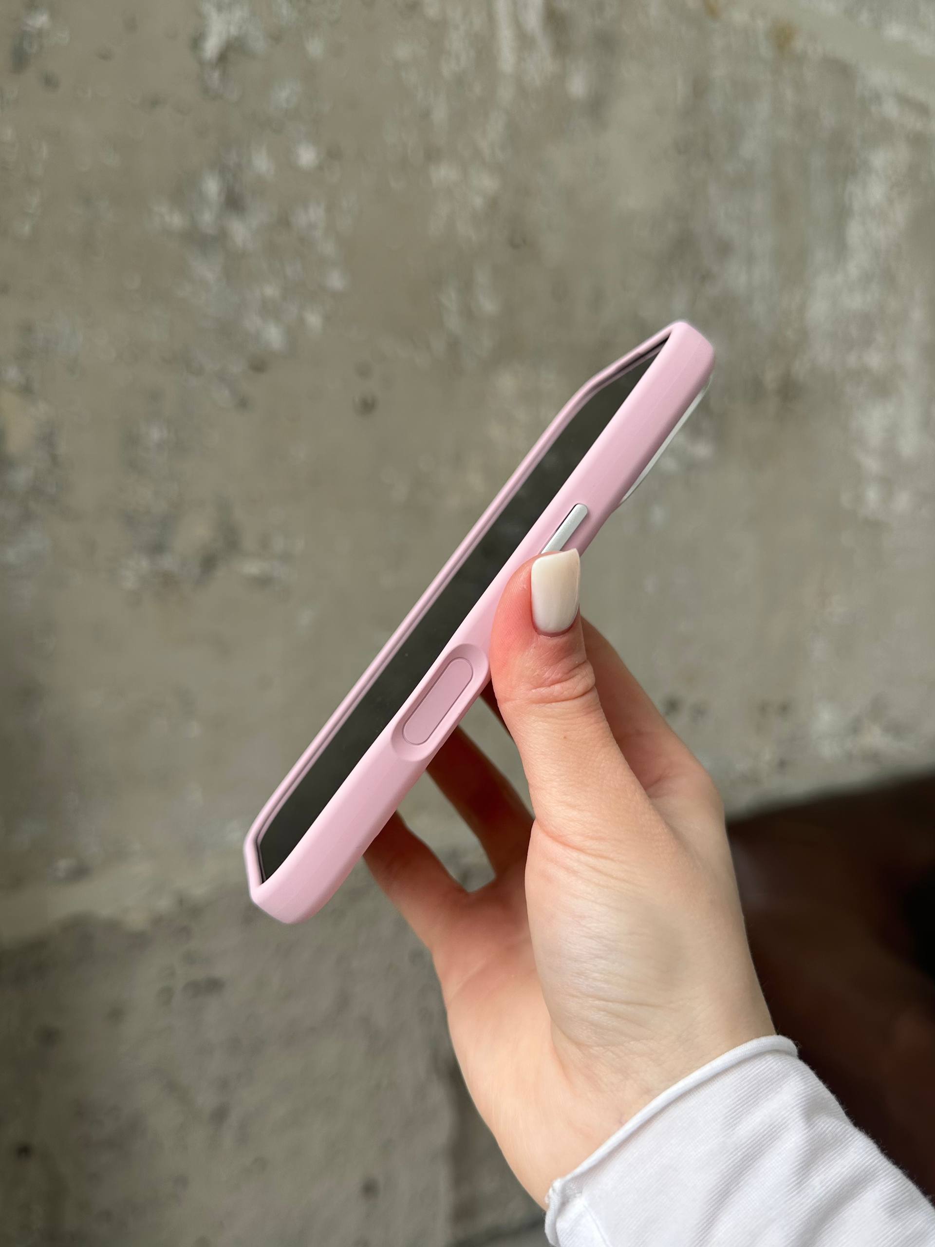 Чохол Flower Silicone Case з Magsafe на iPhone 16 Pink (01)
