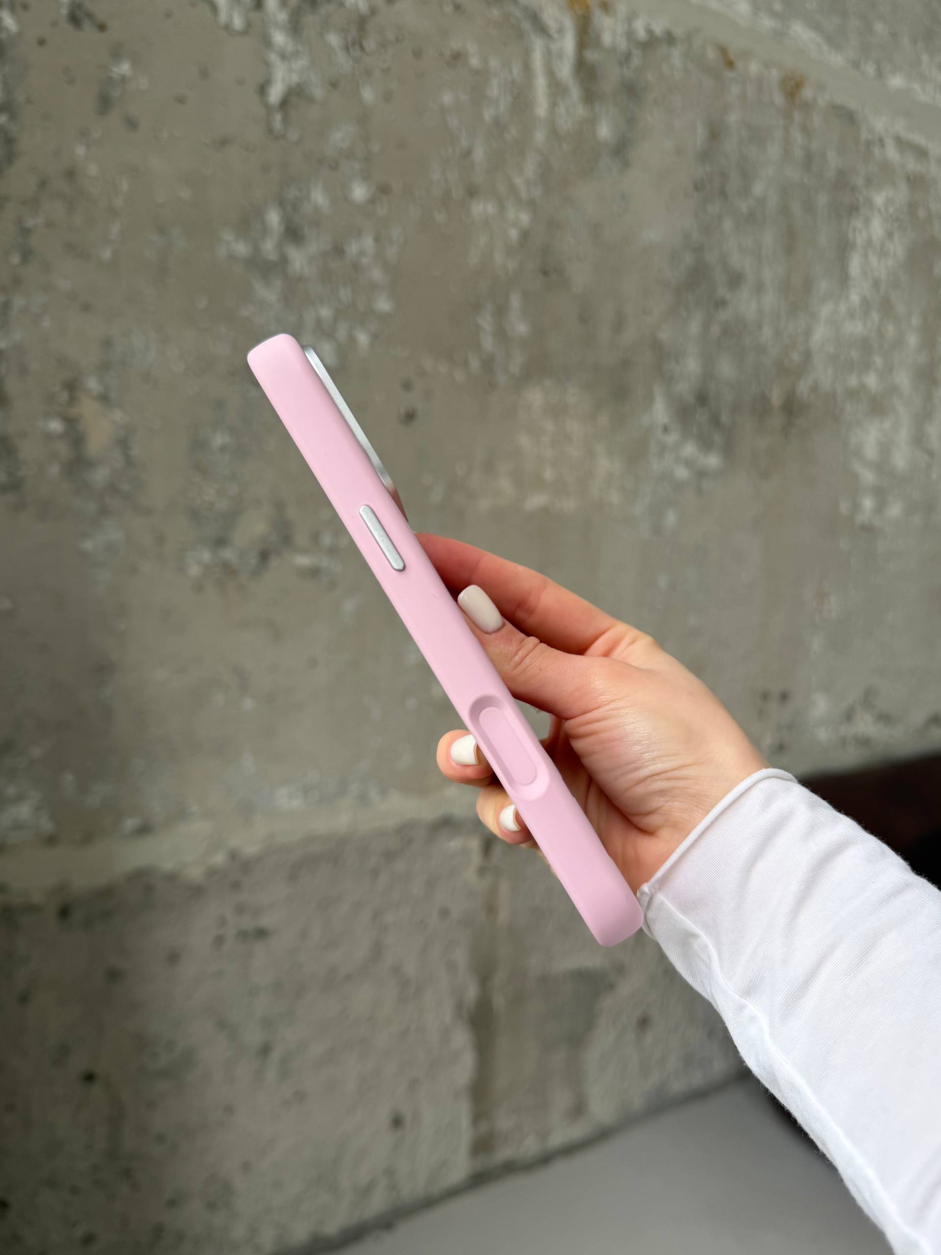 Чохол Flower Silicone Case з Magsafe на iPhone 17 Pro Max Pink (01)