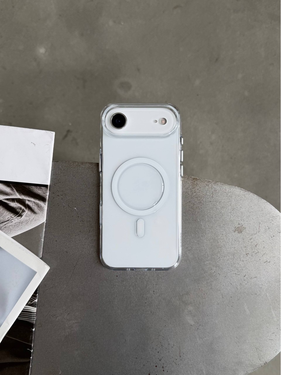 Чохол прозорий KZDOO Iceguard з Magsafe (Camera Control) на iPhone 17 Air