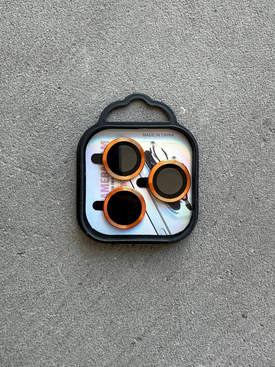 Защитные линзы на камеру iPhone 17 Pro / 17 Pro Max Orange