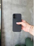 Чохол Silicone case із закритою камерою на iPhone 17 Graphite #12