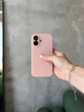 Чохол Silicone case із закритою камерою на iPhone 17 Pink Sand #15