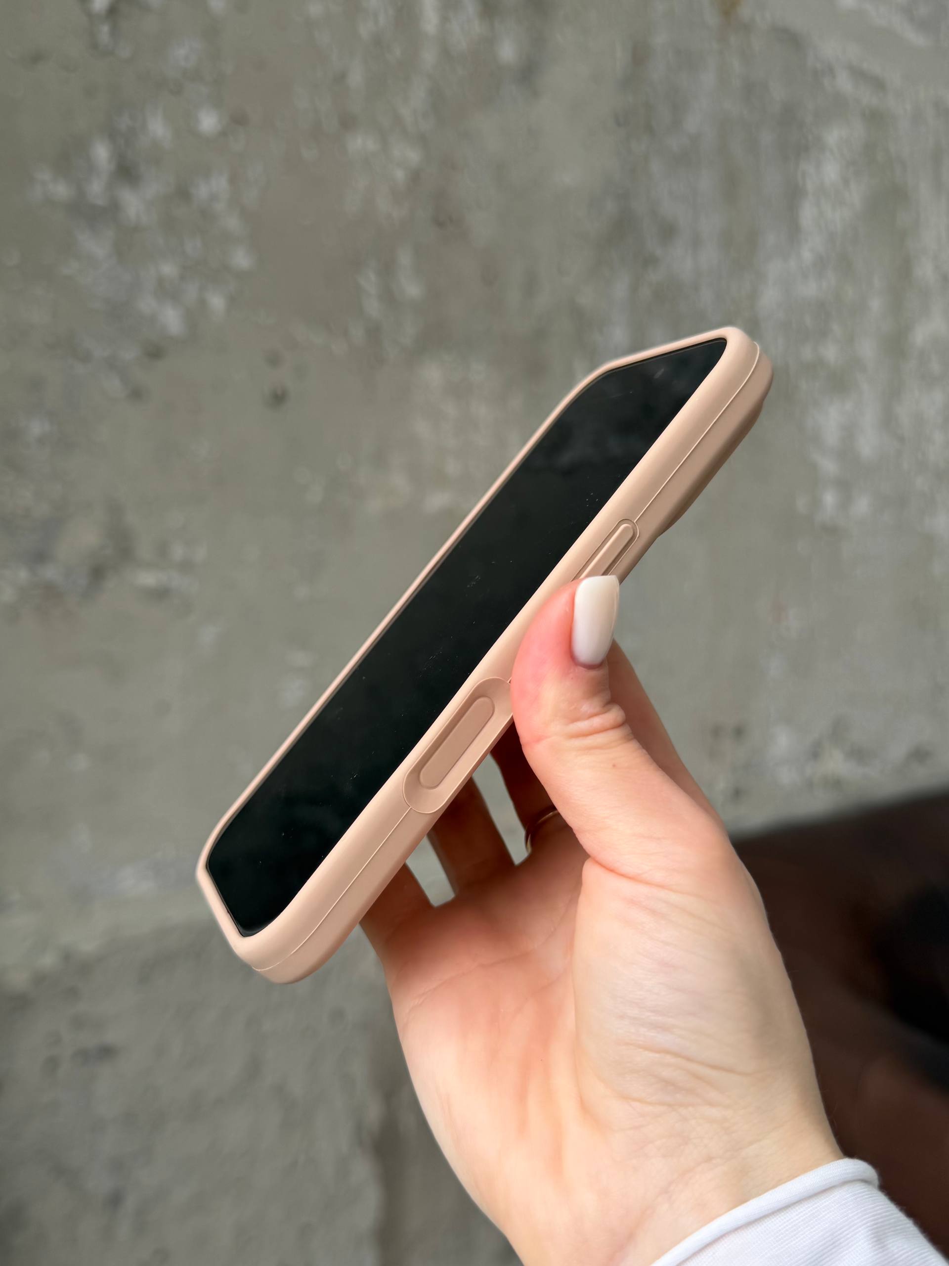 Чохол Silicone case із закритою камерою на iPhone 17 Pro Desert #62