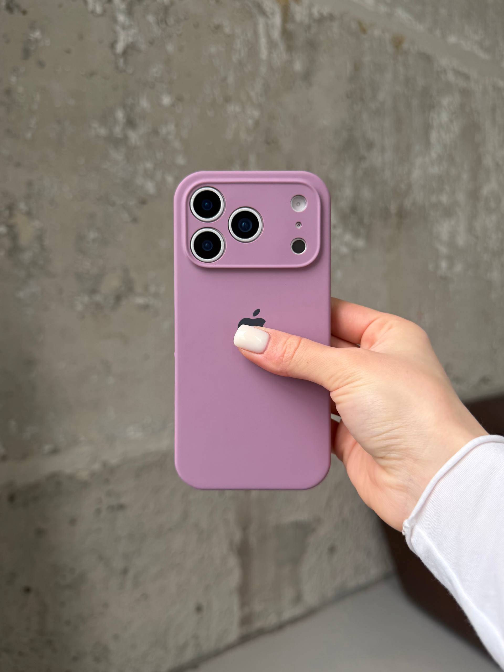Чохол Silicone case із закритою камерою на iPhone 17 Pro Max Blueberry #36