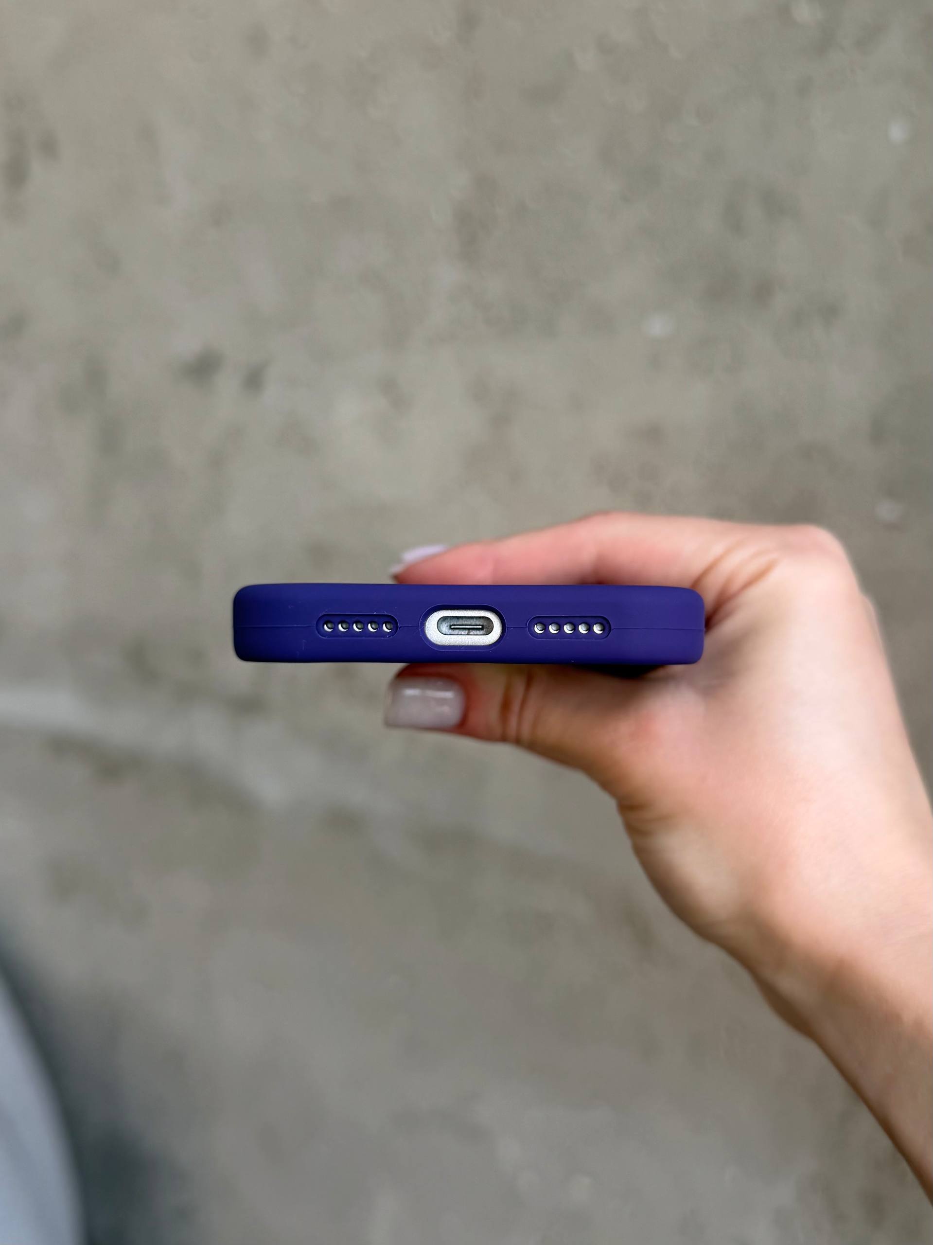 Чохол Silicone case із закритою камерою на iPhone 17 Pro Amethyst #54