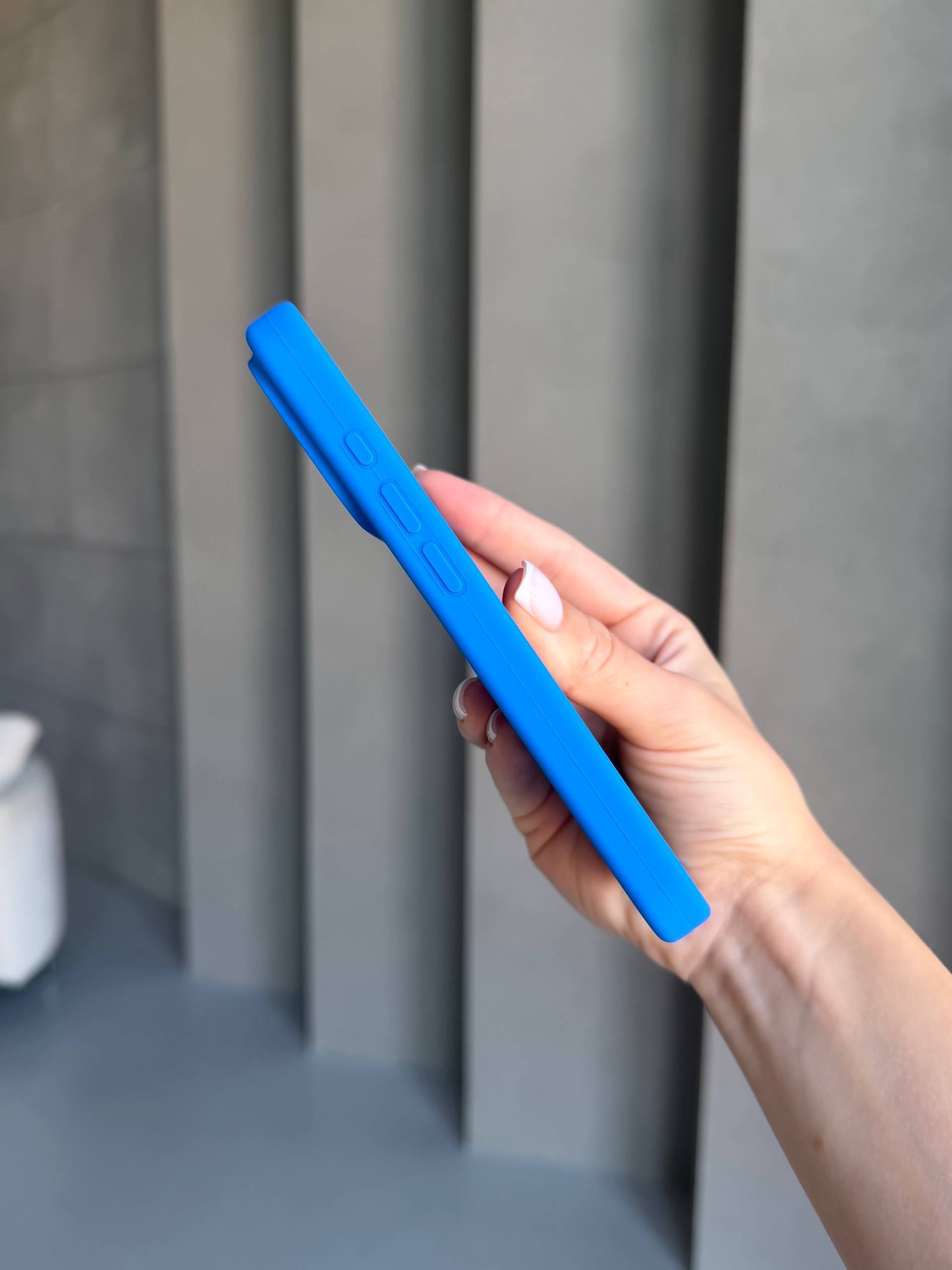 Чохол Silicone case із закритою камерою на iPhone 17 Pro Royal Blue #03