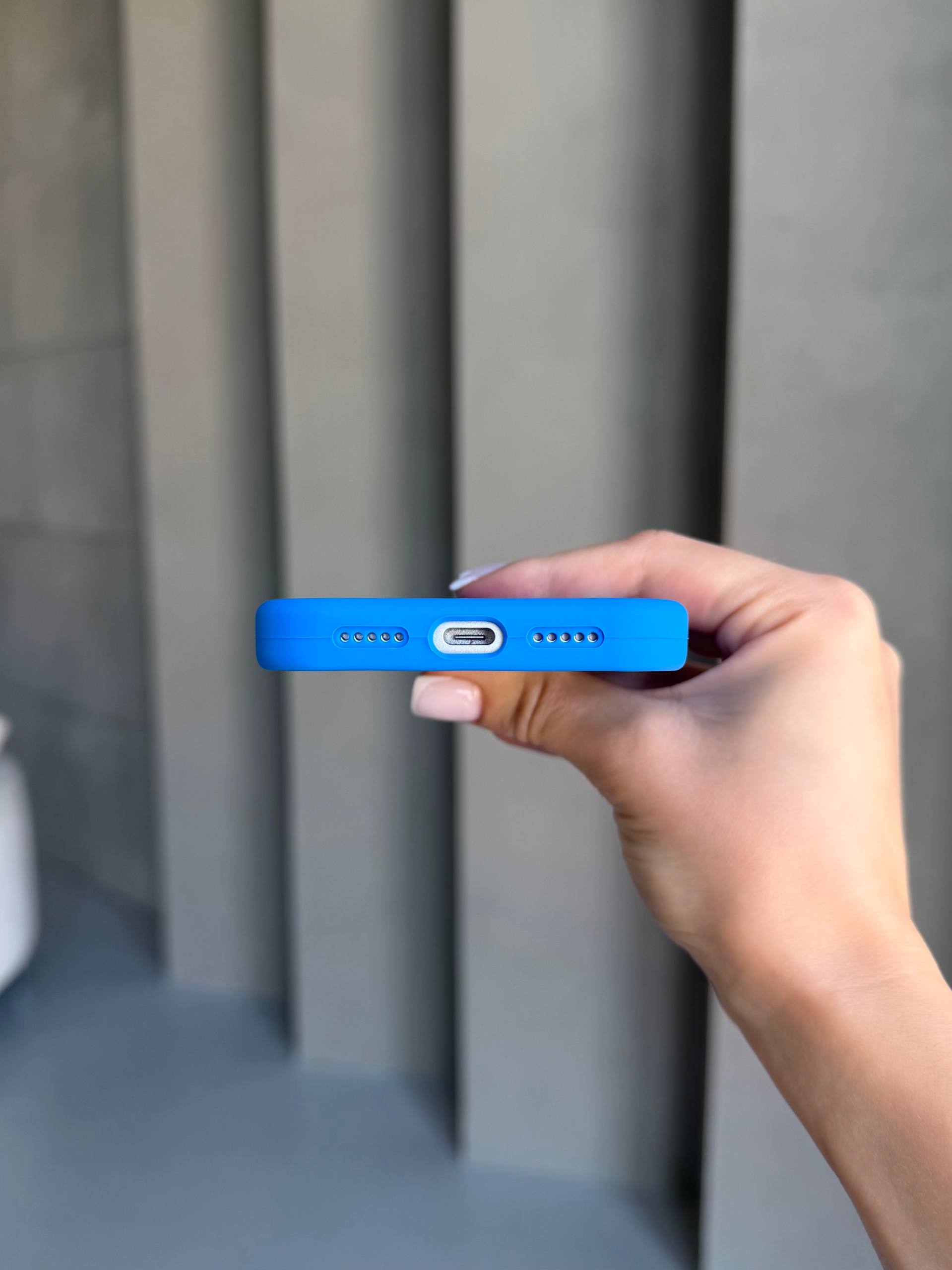 Чохол Silicone case із закритою камерою на iPhone 17 Pro Royal Blue #03
