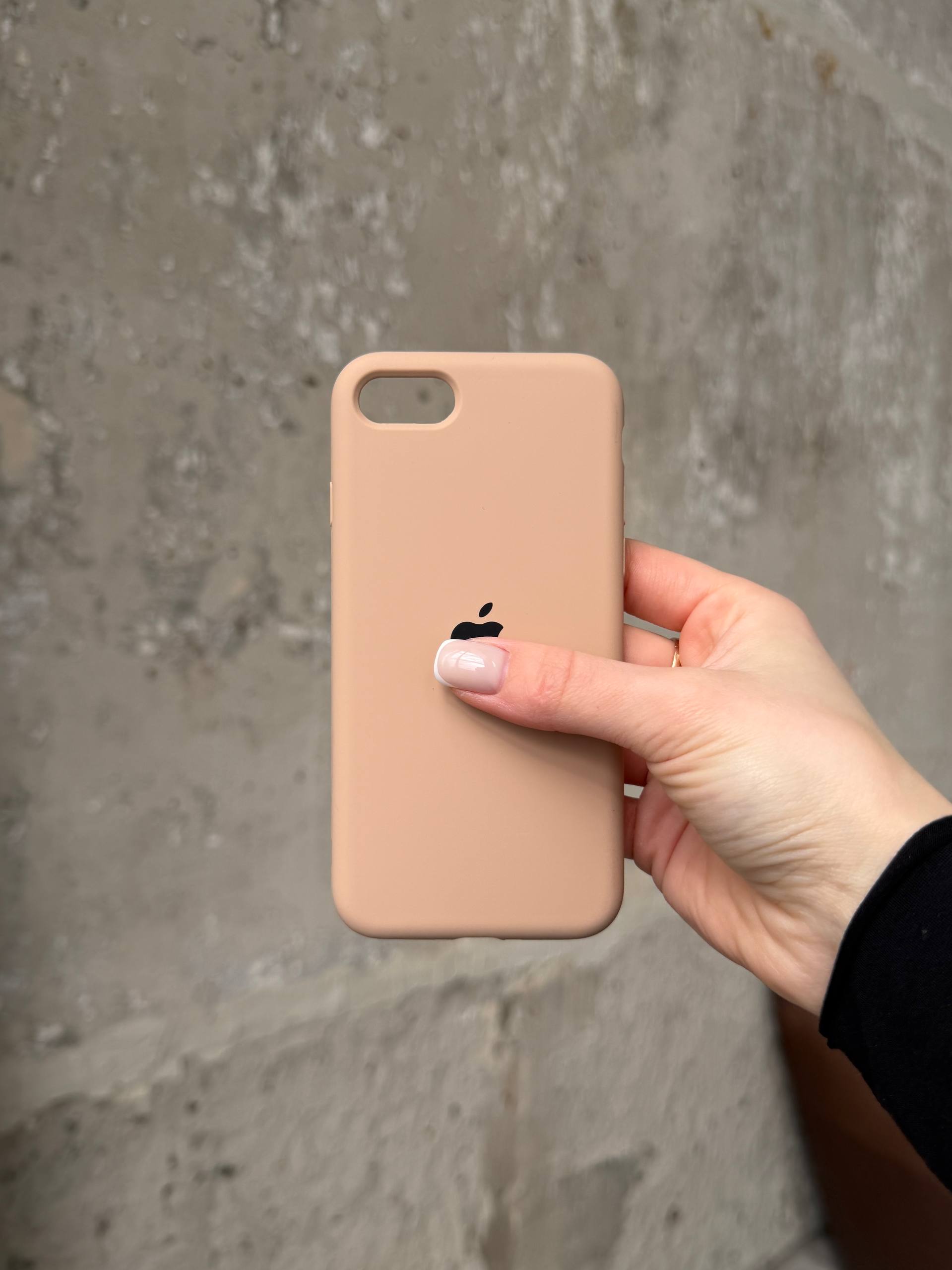 Чехол Silicone case с открытой камерой на iPhone 7 / 8 Desert (44)