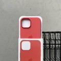 Чехол Silicone case с Magsafe на iPhone 15 Guava (08)
