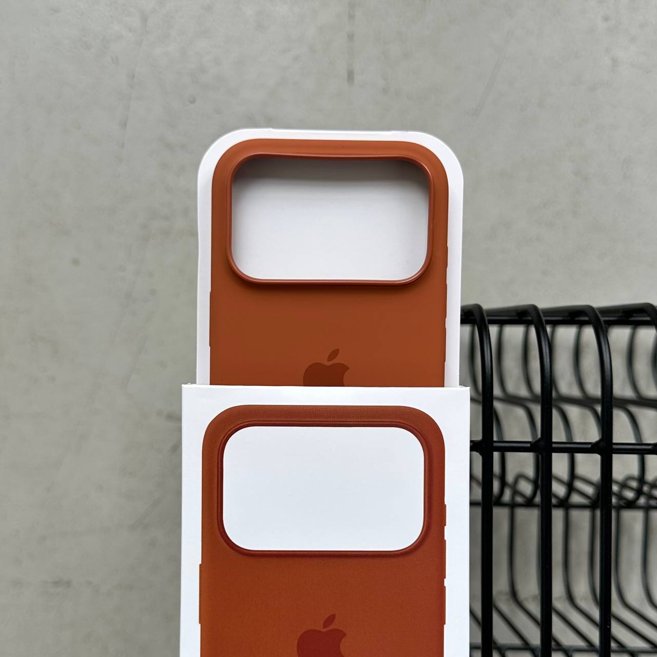 Чохол Silicone case з Magsafe на iPhone 17 Pro Terra Cotta (05)