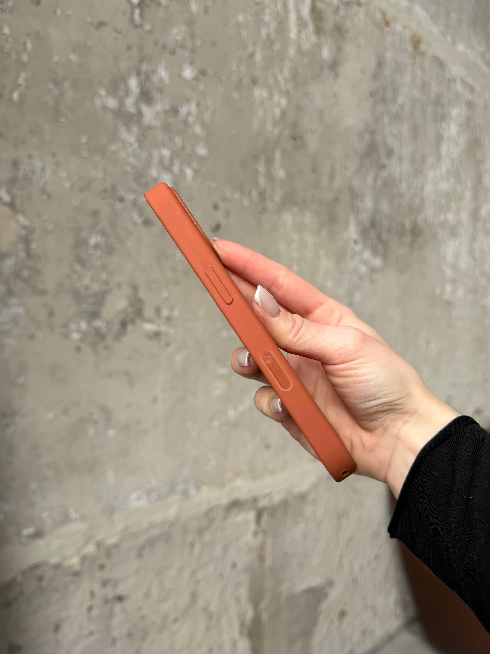 Чохол Silicone case з Magsafe на iPhone 17 Terra Cotta (05)