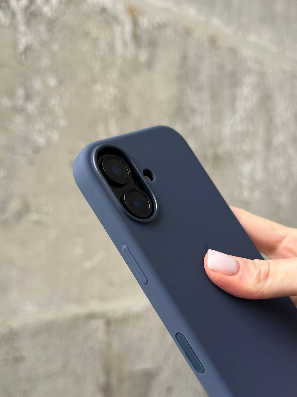 Чохол Silicone case з Magsafe на iPhone 17 Anchor Blue (02)