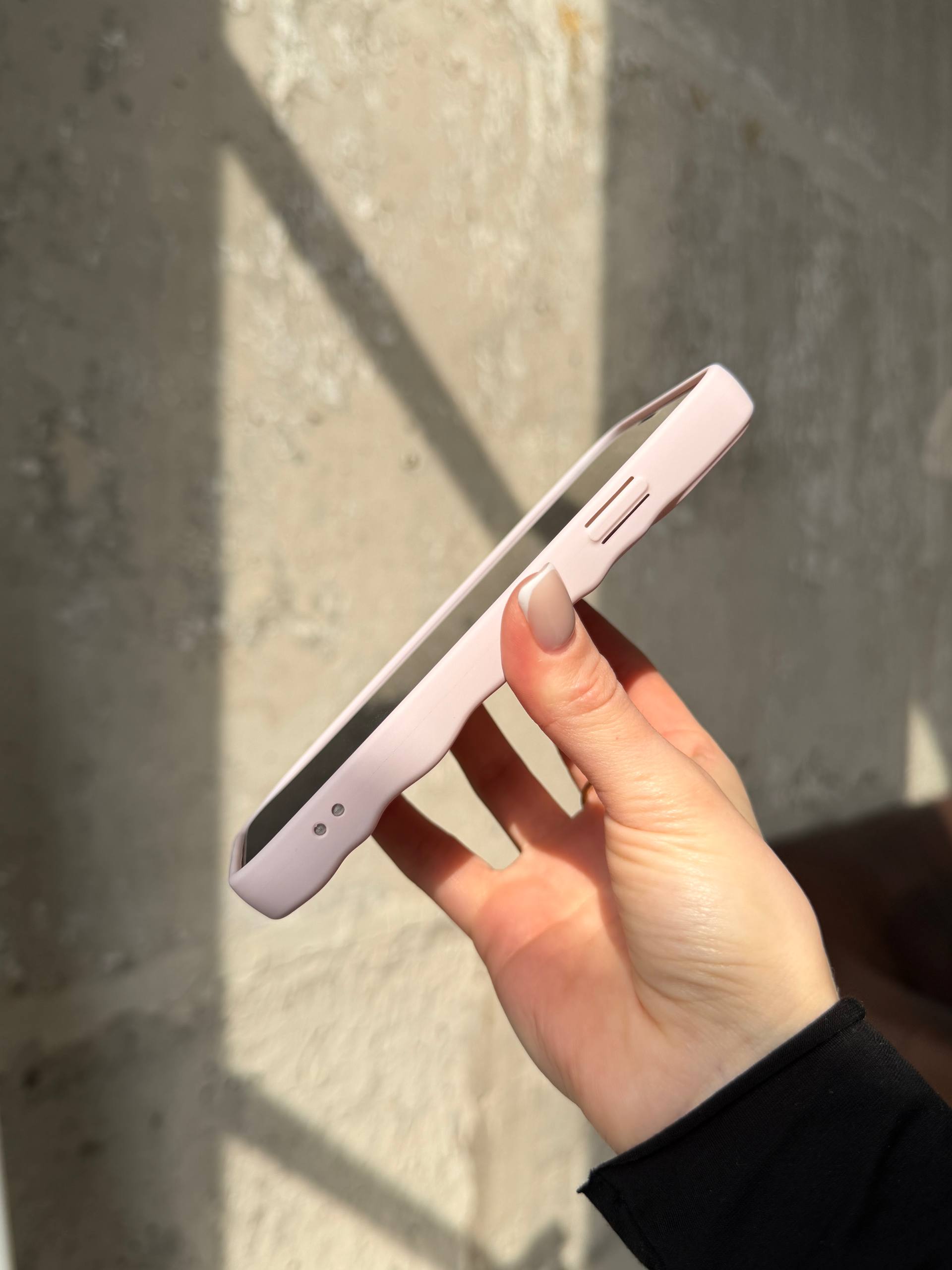 Чохол матовий хвилястий Wave Case на iPhone 11 Chalk Pink (04)
