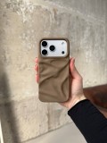 Чохол матовий хвилястий Wave Case на iPhone 17 Pro Max Milk Chocolate (05)