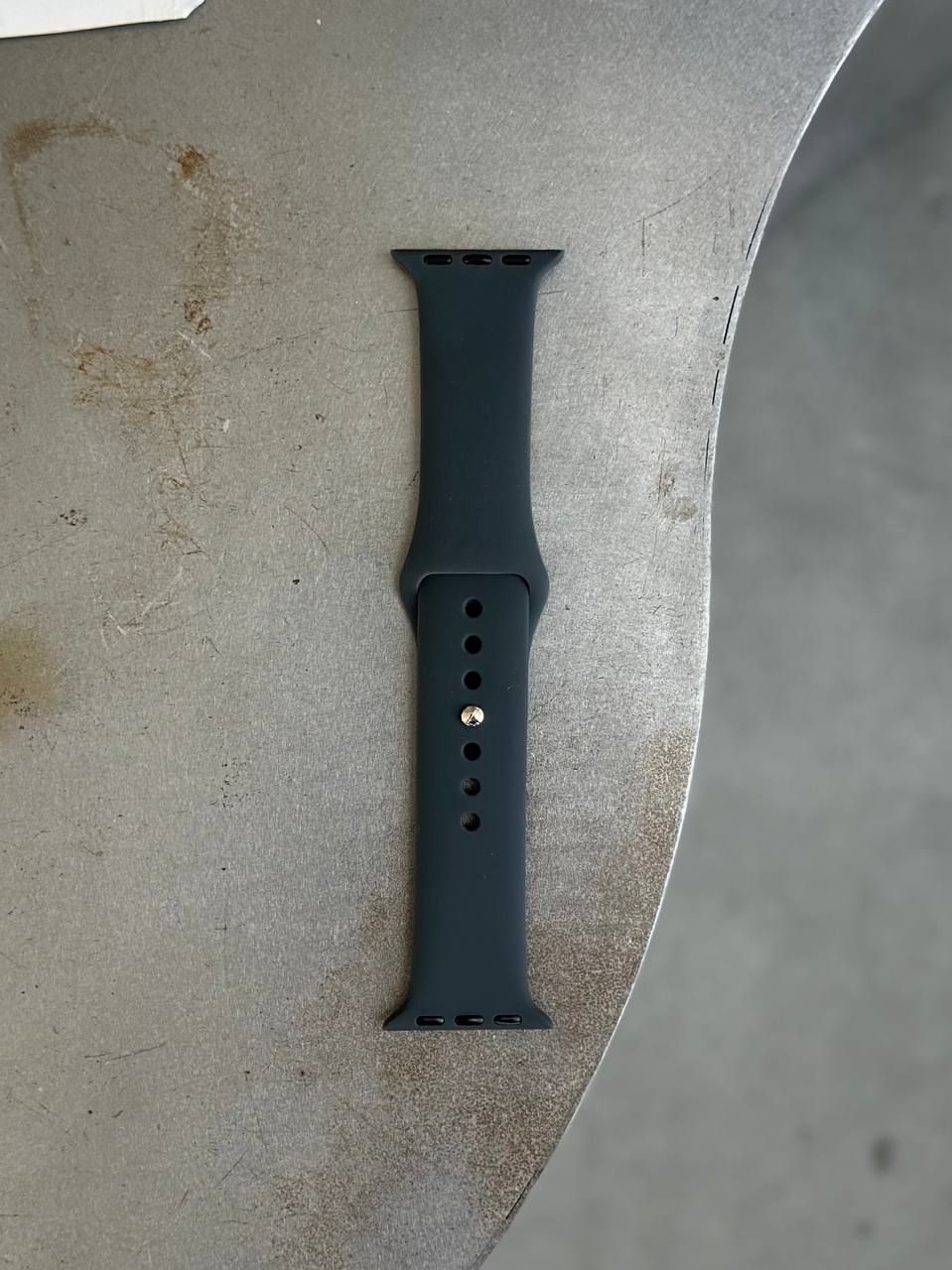 Ремінець Silicone Band 38mm/40mm/41mm/42mm(10,11 серія) S/M Graphite (24)