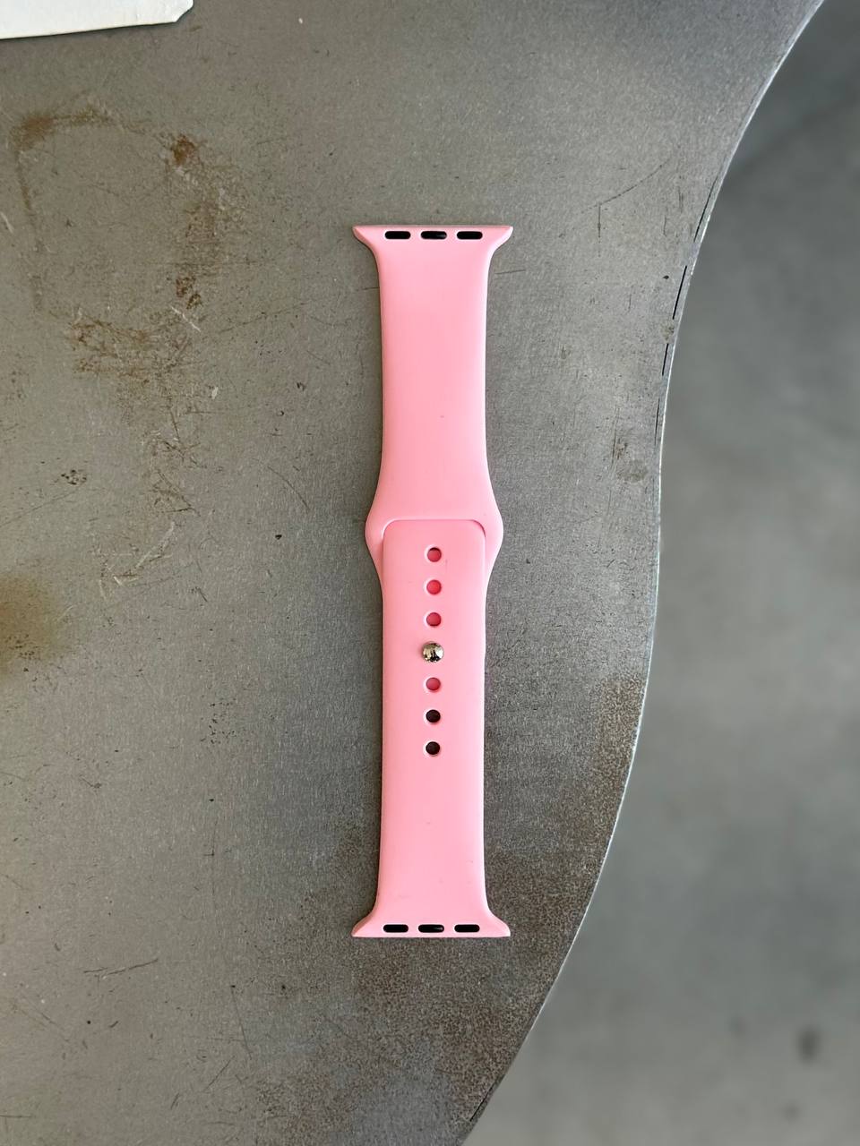 Ремінець Silicone Band 42mm(окрім 10,11 серії)/44mm/45mm/46mm/49mm S/M Baby Pink (06)