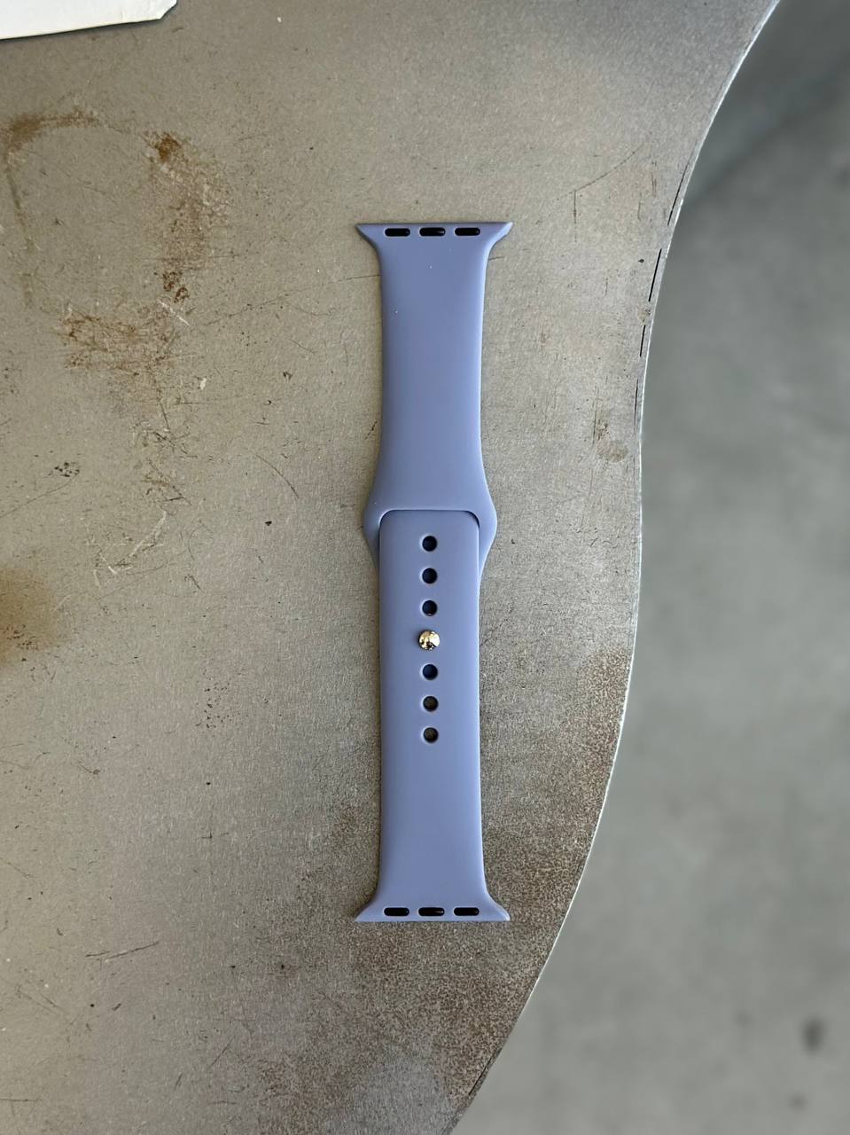 Ремешок Silicone Band 42mm(кроме 10,11 серии) / 44mm / 45mm / 46mm / 49mm M/L Lavander Grey (17)