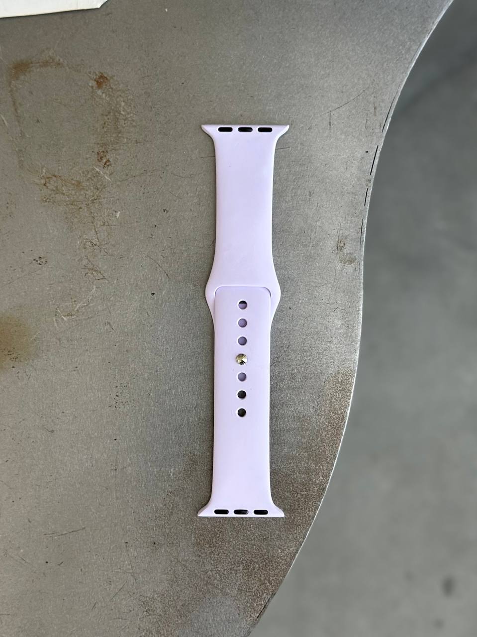 Ремінець Silicone Band 42mm(окрім 10,11 серії) / 44mm / 45mm / 46mm / 49mm M/L Lilac Purple (25)